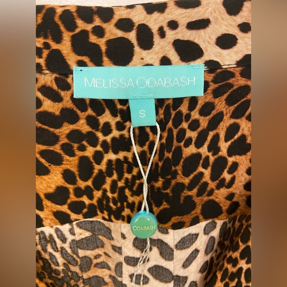 Melissa Odabash Sonja Cheetah Print Maxi Dress Size Small - Picture 8 of 11